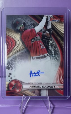 2024 BOWMAN'S BEST ADRIEL RADNEY ROOKIE AUTO ARIZONA DIAMONDBACKS