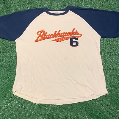 American-eagle-outfitters Men's Navy and White T-shirt