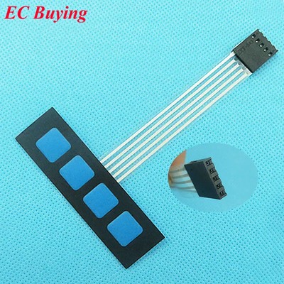 10PCS 4 Key Matrix Membrane Switch Keypad, Super Slim for Arduino DIY