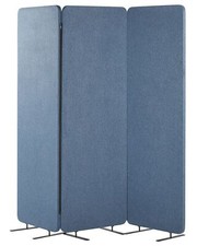 Acoustic 3 Panel Room Divider 184 x 184 Blue STANDI