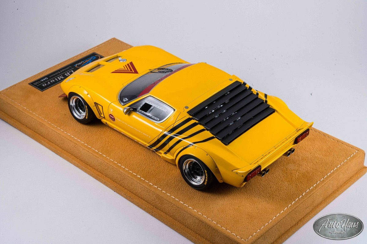 VAV 1/18 ランボルギーニ ミウラ LibertyWalk LBWorks Finally release!! LB-Silhouette WORKS GT Lamborghini Miura