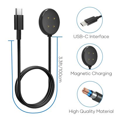 Wireless Magnetic Charger USB C Watch Charging Cable for Google Pixel Watch 2 /3