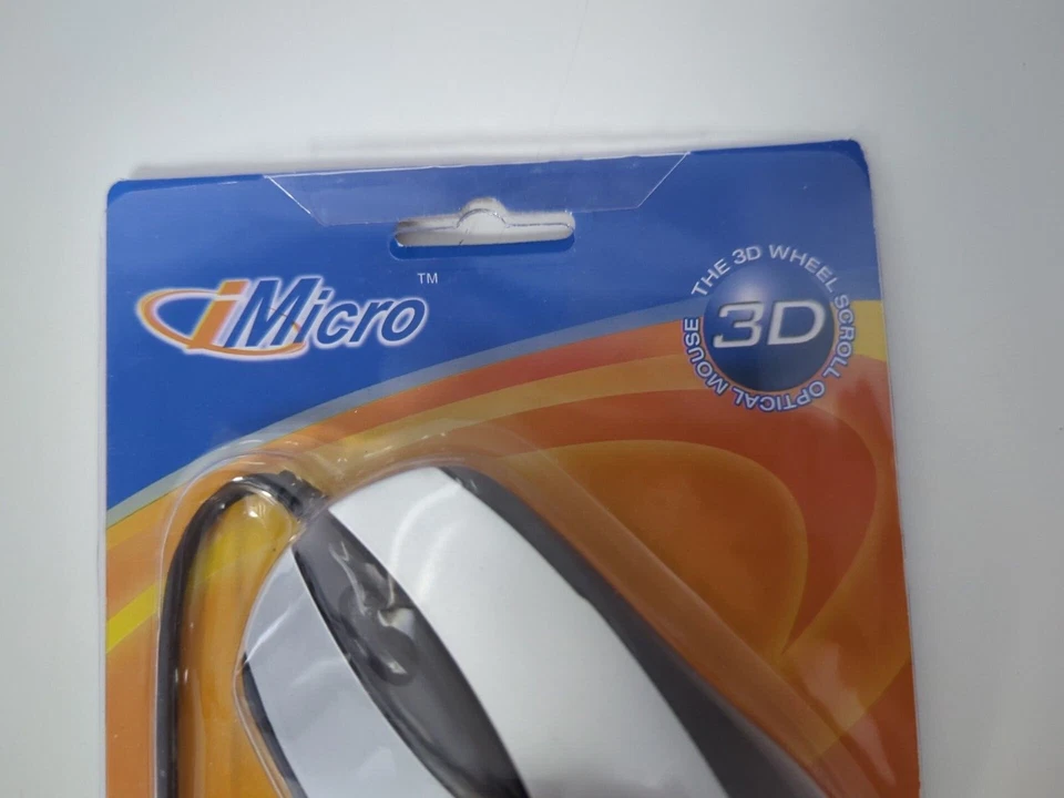 iMicro MO-67RP Wired PS2 Optical Mouse Silver/Black   - Image 3 of 4