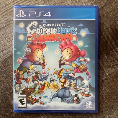 (New Sealed) Scribblenauts Showdown Video Game for Sony PlayStation 4 PS4
