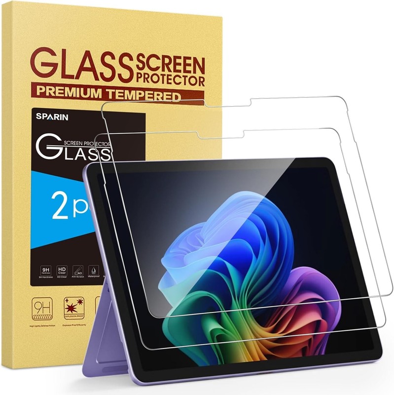 Sparind 2 Pack Screen Protector for Surface Pro 11 2024/Microsoft Surface Pro