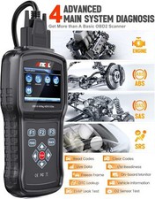 Ancel AD610 Plus+ OBDII Scanner ABS SRS Oil O...