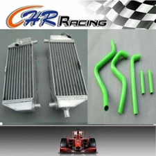 Aluminum Radiator + Hose For 1994-2002 Kawasaki KX125 KX250 95 96 97 98 99 01 02