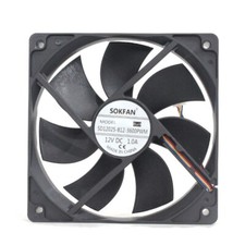 SOKFAN SD12025-B12-3600 12V 1.0A 1225 12cm 4-wire high airflow DC cooling fan