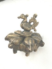 Asien / China / Indien . Alte Pulver - Beh&auml;lter aus Bronze / Messing . 19. Jh.