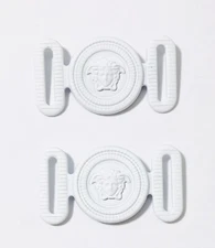 Versace VE 4446 Sunglasses Matte White Replacement Temple Side Icon Logo Genuine