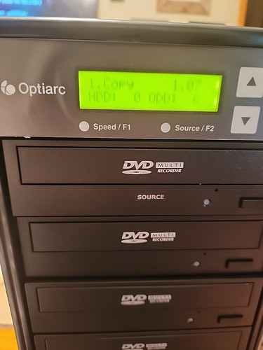 Optiarc 1-5 CD/DVD Duplicator. New, Open Box. Comes With Manual & CD's - Bild 2 von 12