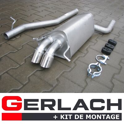 Silencieux Arrière échappement Pour Mercedes Classe C W203 C200 C220 CDI – Kit Prêt à Monter