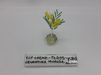 Levantina Mimose, Silber und Calcit, Wohndeko, FL285 Ely Creaciones