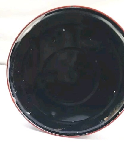 Cafetera esmaltada roja blanca Country Farm Fogata Primitive Pioneer - Imagen 16 de 17