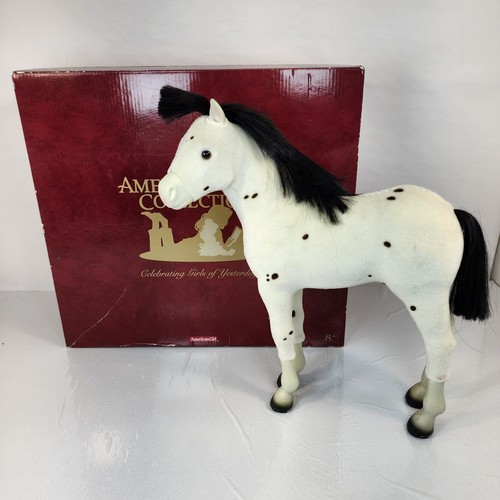 American Girl Doll Kaya Foal Colt Pony White Spotted Horse Sparks