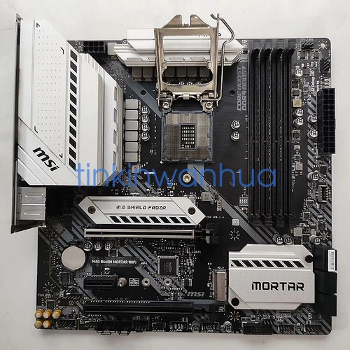 100% Tested FOR MSI MAG B460M MORTAR WIFI Motherboard PCI-E3.0 2×M.2 6×SATAIII