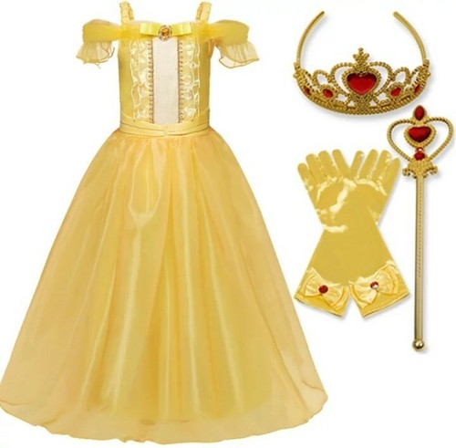 Costume Princesse Disney D?�guisement belle cosplay enfant toute taille disponib | eBay