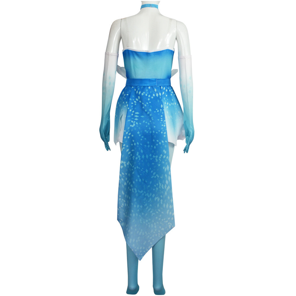 sequin dress blue Taruri Mini Dress in Sequin Blue
