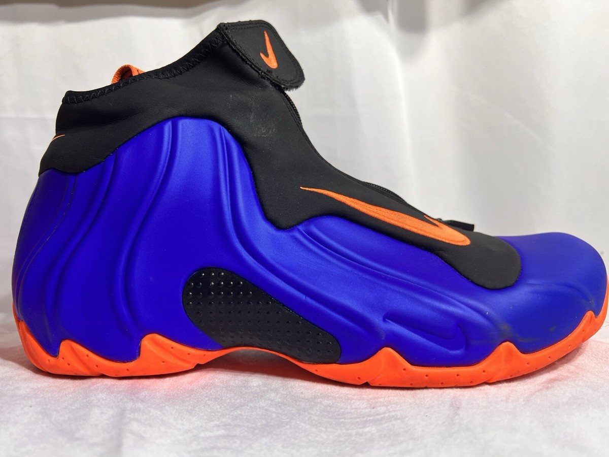 Nike Air Flightposite One Men's SZ.9 Knicks Retro Blue AO9378-401