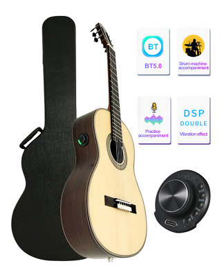 Caraya  Classic, Elegant, Precise  Engelman Body Classical Guitar - SCG952EQN