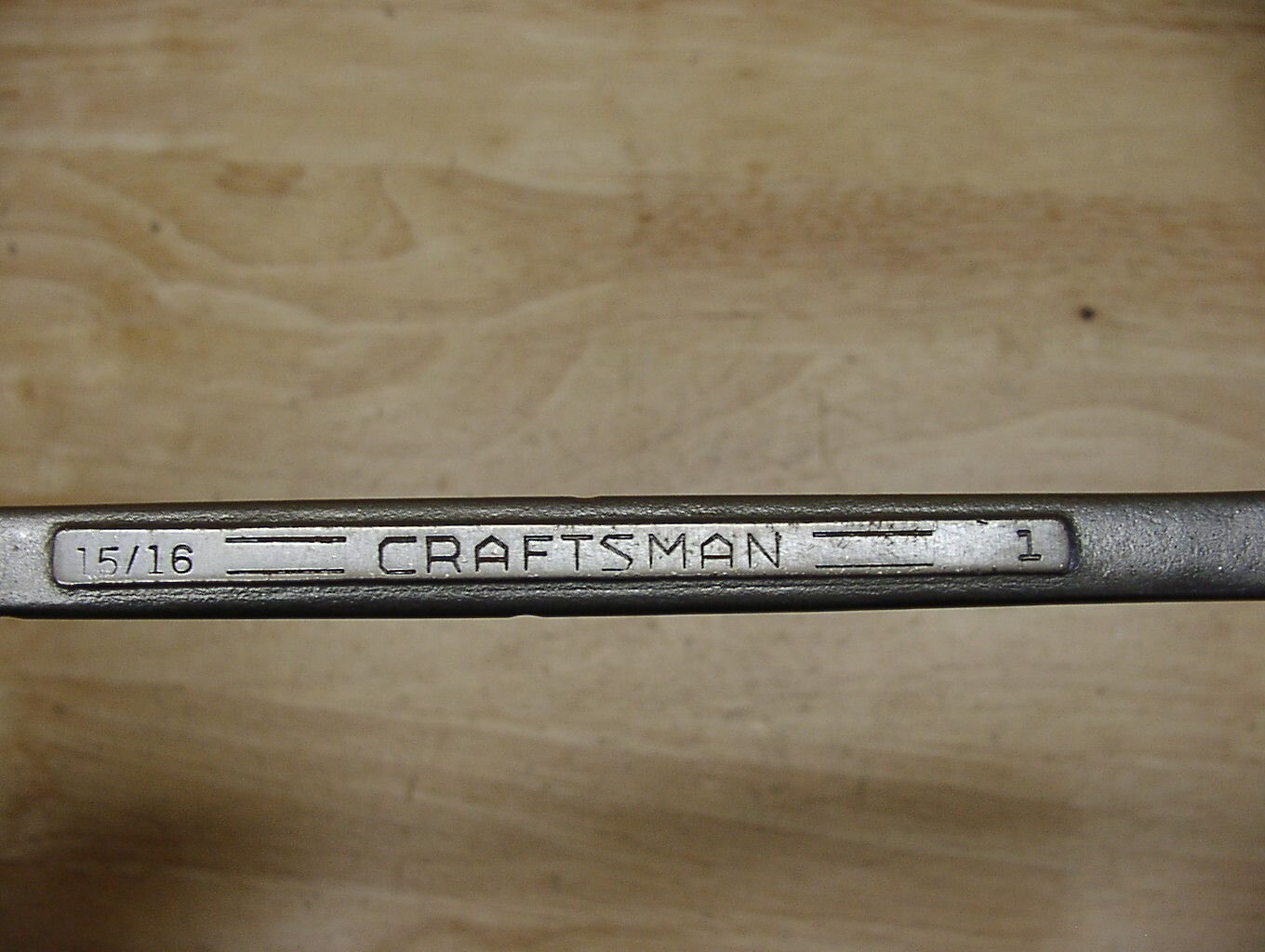 Vntg Craftsman   Double Offset 12 Pt Box End Wrench,15/16" X 1" X 13-1/2",READ!