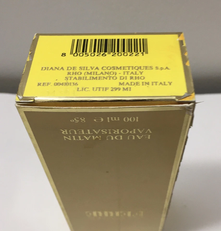 De colección Gianfranco Ferre aue du Matin Spray 3.3 Fl.Oz EDT Mujeres Raro. Foto 3 de 3