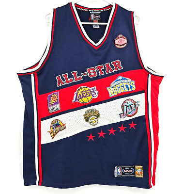 2004 UNK NBA Western Conference All Teams Embroidered All Star Game Jersey 2XL