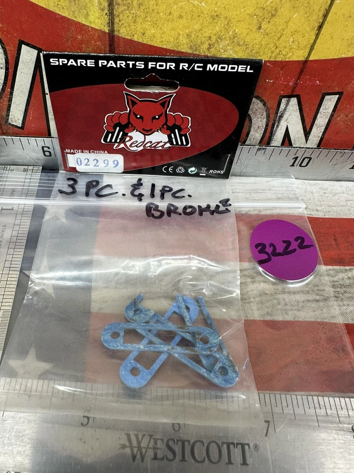 Redcat Racing 02299 Exhaust Gasket 3pc. - Image 3 of 4