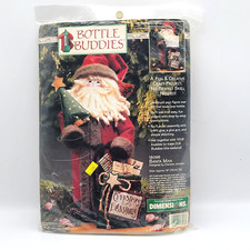 Dimensions Bottle Buddies 18098 Santa Man 16 tall Fun Creative Craft Project