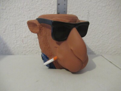 cup of joes tobacco Joe Camel Cigarettes vintage Can bottle cup Coozie Koozie NICE 1991