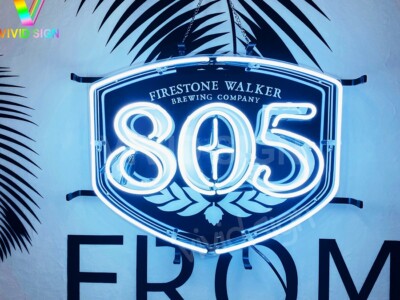 20''x16'' Firestone Walker 805 Lamp Light Neon Sign With HD Vivid Printing Bar