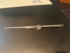 Vintage Chrome Stahlwille Box End Wrench Letter Mail Opener