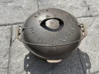 Fresh Estate Find Antique Cast Iron Griswold No. 8 Dutch Oven 833 and 2551B