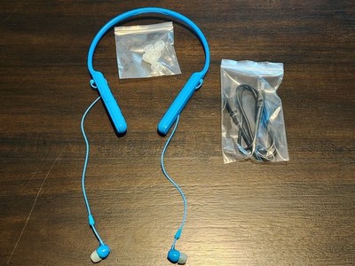 Sony WI-C400 Wireless Bluetooth Headset Blue