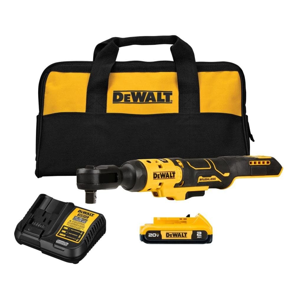 Бесщеточный комплект Dewalt Atomic 20V Max с храповым механизмом 12 дюйма 57290₽