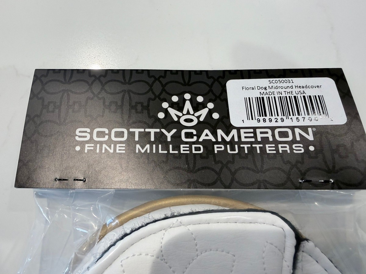 Scotty Cameron 2025 The Masters - Headcover Mallet Floral Dog - Neuf