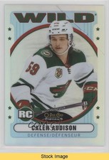 2021-22 O-Pee-Chee Platinum Retro Rainbow Calen Addison #R-73 READ kr0