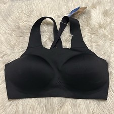 Brooks 36DD/E Sports Bra Black Dare Crossback 2.0 Wireless Pullover 350084 NEW