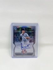 2023 Bowman Chrome Prospects Luis Serna to 499 Autograph Bowman First