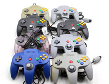Lot 8 Nintendo 64 OEM Defective Controller For Parts Or Repair