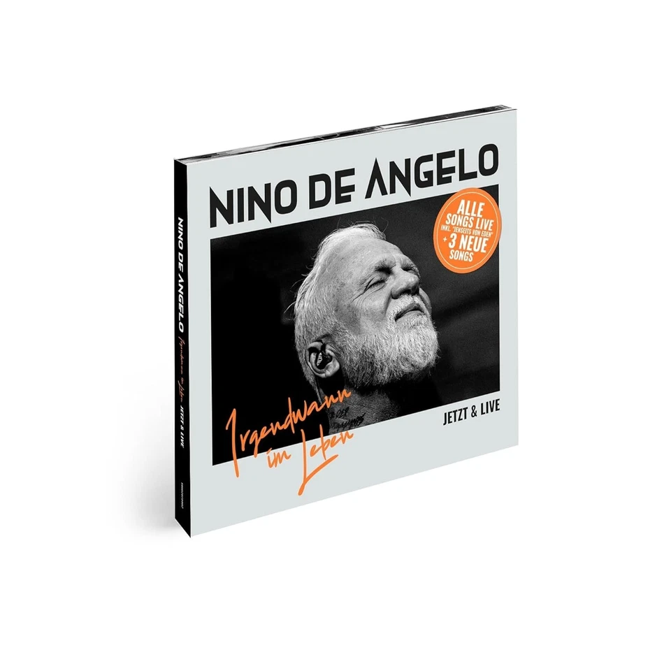 NINO DE ANGELO  Irgendwann im Leben = Jetzt & Live  2 CD NEU & OVP   24.10.25