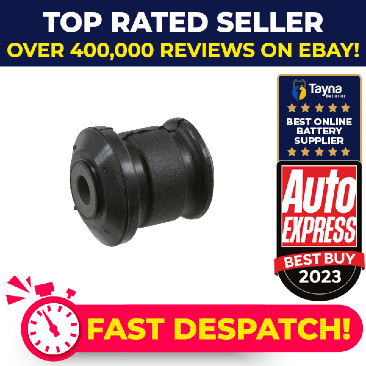 Wishbone / Control / Trailing Arm Bush fits FORD FUSION 1.4 Front Lower 02 to 12