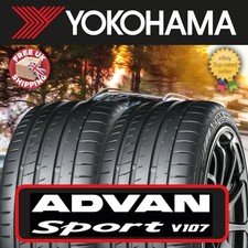 X2 225 45 18 95Y XL YOKOHAMA ADVAN SPORT V107 Amazing A Rated Tyres 225/45R18