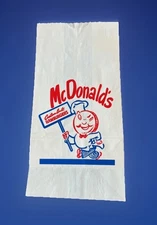 1950 - 60’s McDonald's, "Un-Used" (#8) Paper Bag (SPEEDEE Logo) Scarce / Vintage