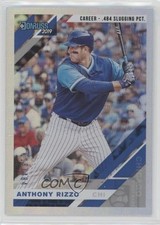 2019 Panini Donruss Variation Career Stat Line 15/484 Anthony Rizzo #187 wn5