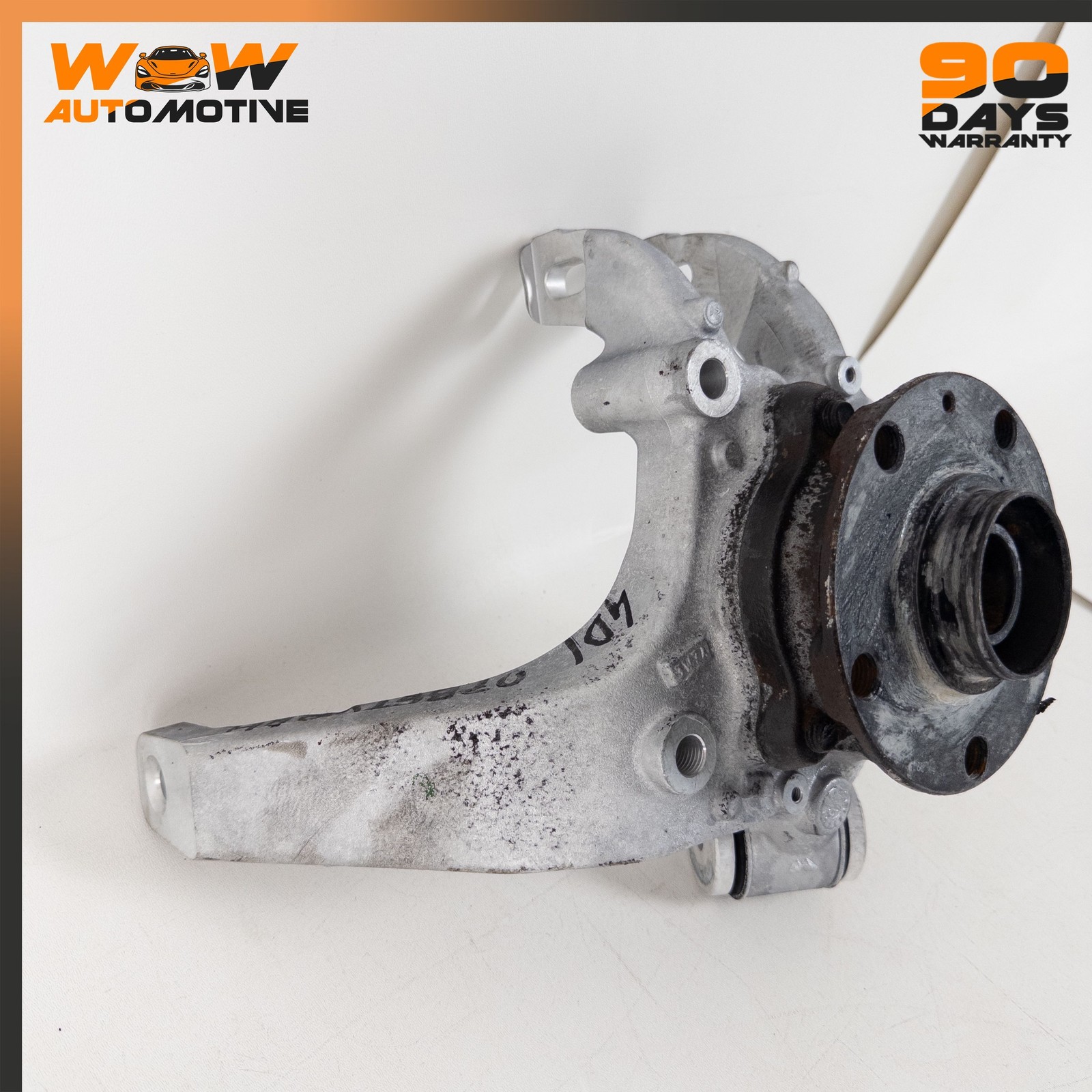 07-11 BENTLEY CONTINENTAL GTC REAR RIGHT PASSENGER SIDE SPINDLE KNUCKLE HUB OEM
