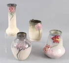 Antique Arts & Crafts WELLER Art Pottery Vases & Mug, Floretta, Etna, Eocean
