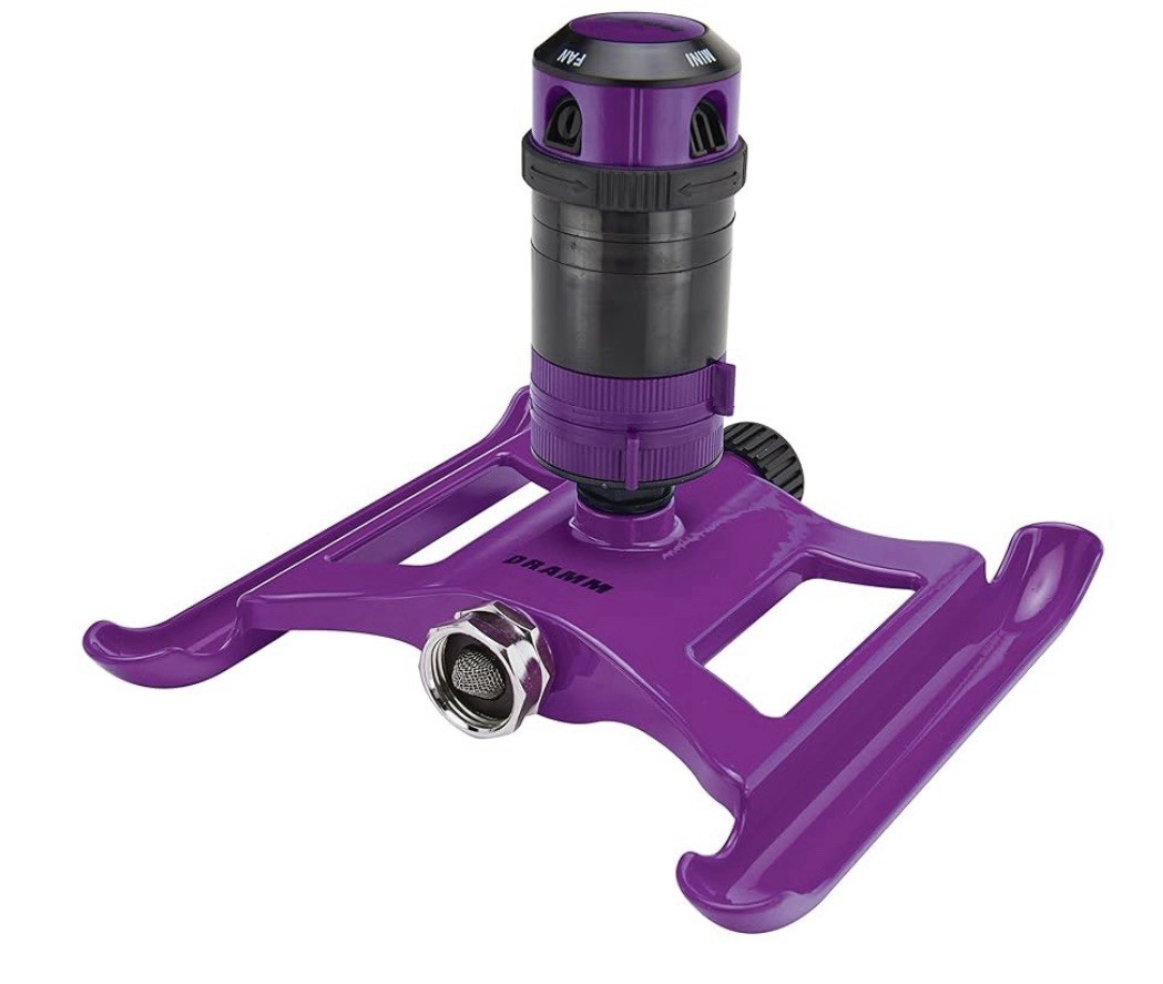 Dramm ColorStorm Gear Drive Sprinkler Heavy Duty Durable Metal BERRY 15096 NEW!