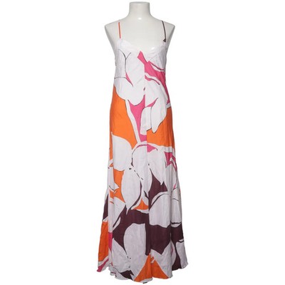 Diane von Furstenberg, Maxikleid, Größe: M, Weiß/Mehrfarbig #F5L