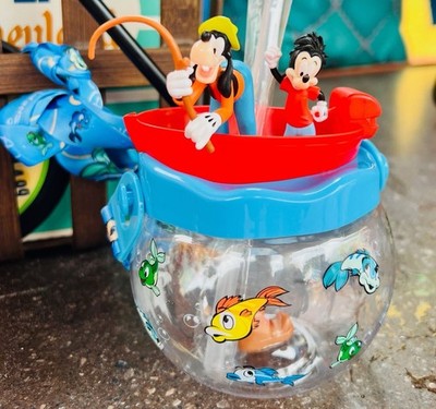 Disney Parks 2026 WDW Goofy s Gone Fishing Max And Goofy Sipper Cup New